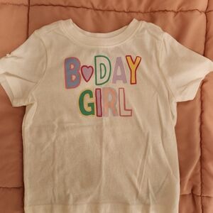 Birthday Girl 18-24m T-Shirt - White